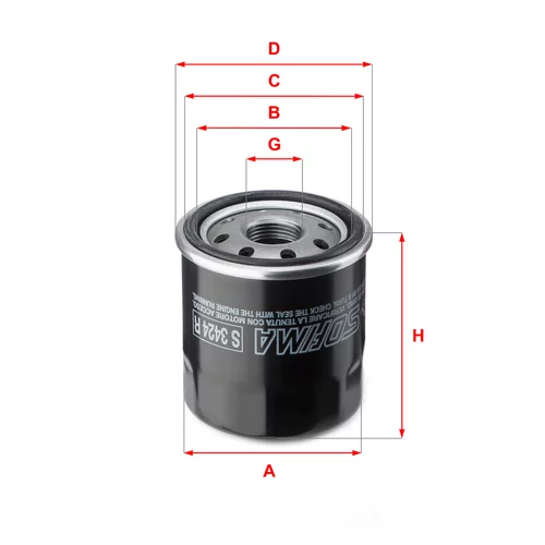 Olejový filter SOFIMA S 3424 R