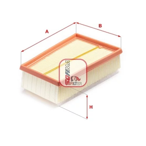 Vzduchový filter SOFIMA S 3491 A