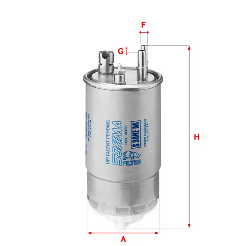 Palivový filter SOFIMA S 3ONE NR