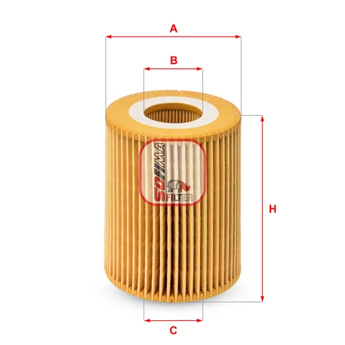 Olejový filter SOFIMA S 5027 PE
