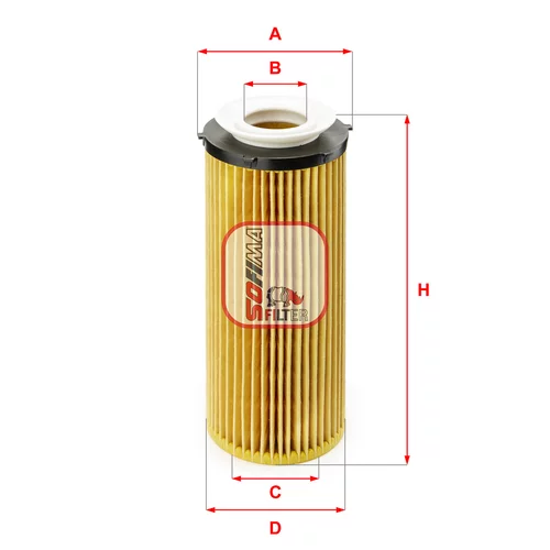 Olejový filter SOFIMA S 5096 PE