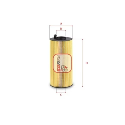 Hydraulický filter automatickej prevodovky SOFIMA S 5240 PE