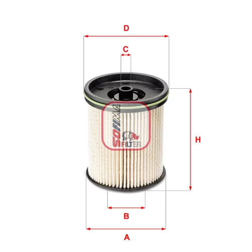 Palivový filter SOFIMA S 6122 NE