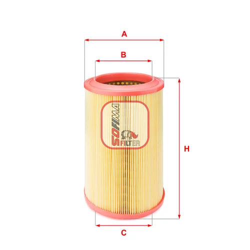 Vzduchový filter SOFIMA S 1250 A