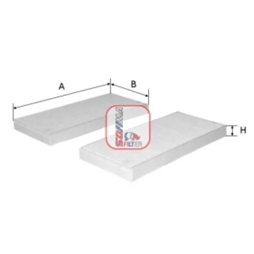 Filter vnútorného priestoru SOFIMA S 3239 C