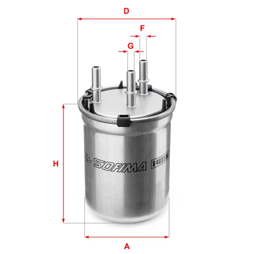Palivový filter SOFIMA S 4033 NR