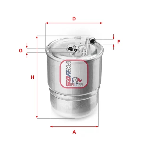 Palivový filter SOFIMA S 4107 NR