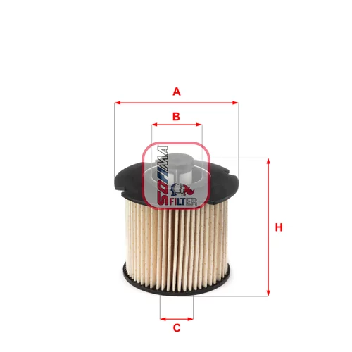 Palivový filter SOFIMA S 6104 NE