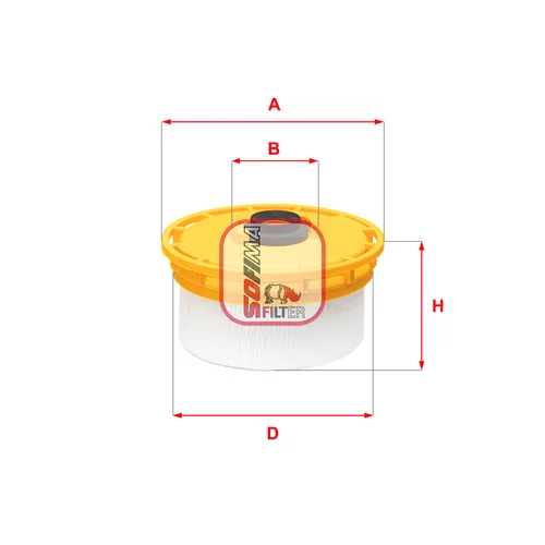 Palivový filter SOFIMA S 6138 NE