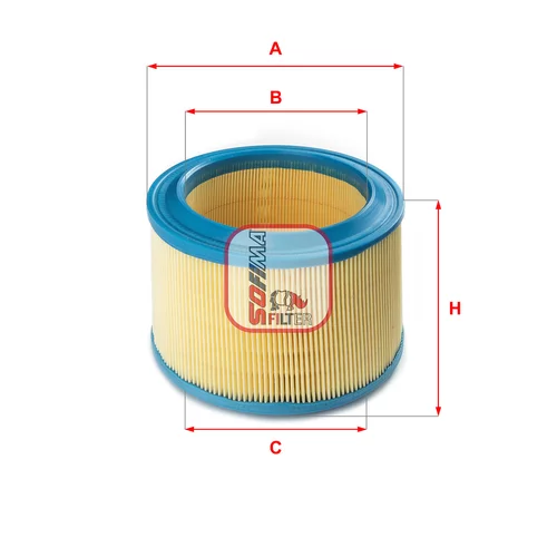 Vzduchový filter SOFIMA S 7239 A