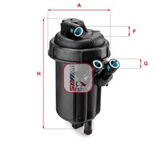 Palivový filter SOFIMA S 1161 GC