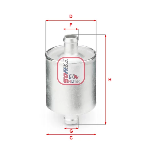 Palivový filter SOFIMA S 1836 B