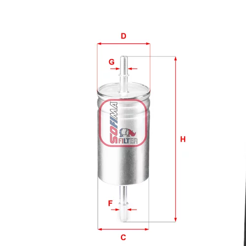 Palivový filter SOFIMA S 1842 B