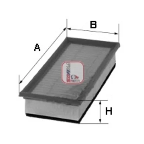 Vzduchový filter SOFIMA S 3350 A