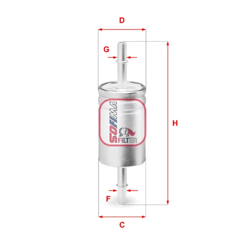 Palivový filter SOFIMA S 3740 B
