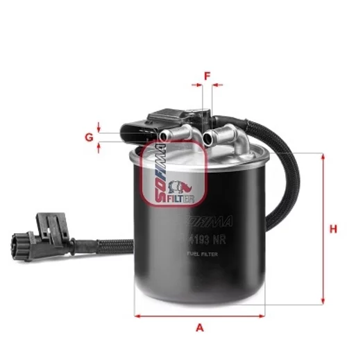 Palivový filter SOFIMA S 4193 NR