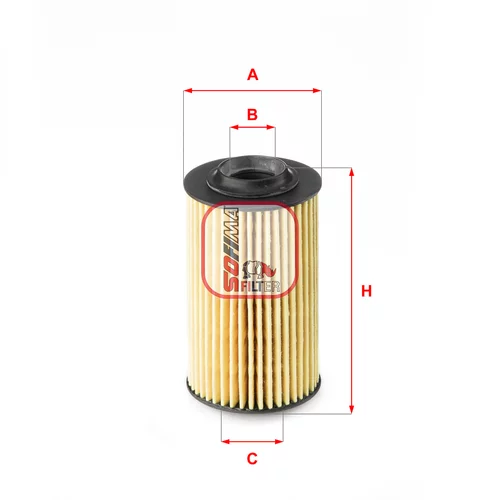 Olejový filter SOFIMA S 5163 PE