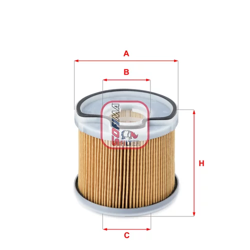 Palivový filter SOFIMA S 6691 N