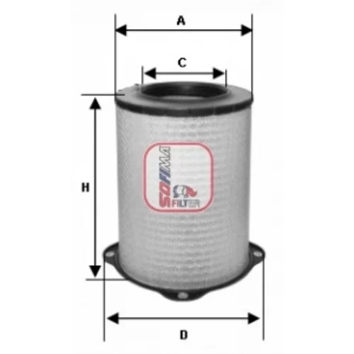 Vzduchový filter SOFIMA S 7587 A