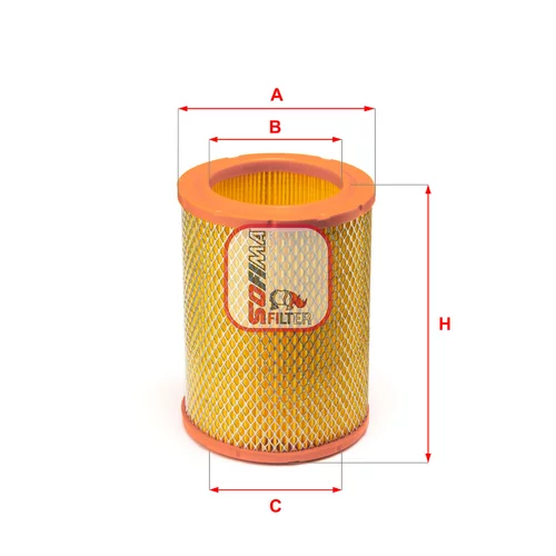 Vzduchový filter S 0680 A /SOFIMA/