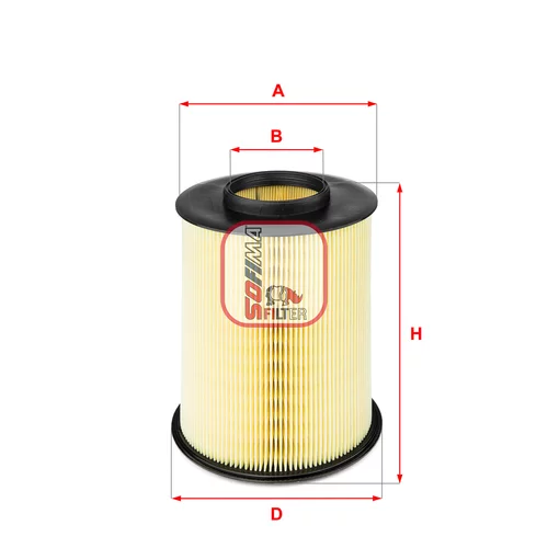 Vzduchový filter SOFIMA S 2722 A