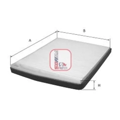 Filter vnútorného priestoru SOFIMA S 3205 C