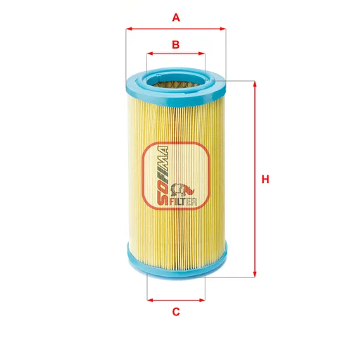 Vzduchový filter SOFIMA S 3620 A