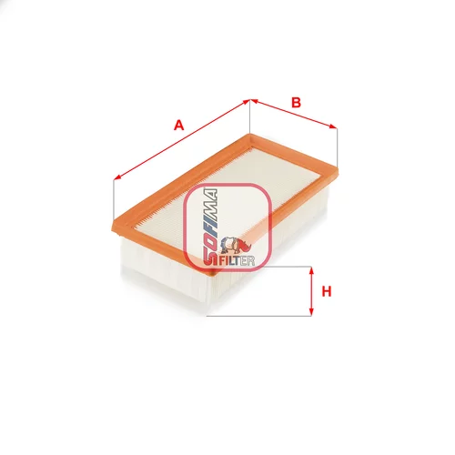 Vzduchový filter SOFIMA S 3693 A