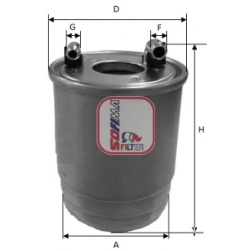 Palivový filter SOFIMA S 4112 NR