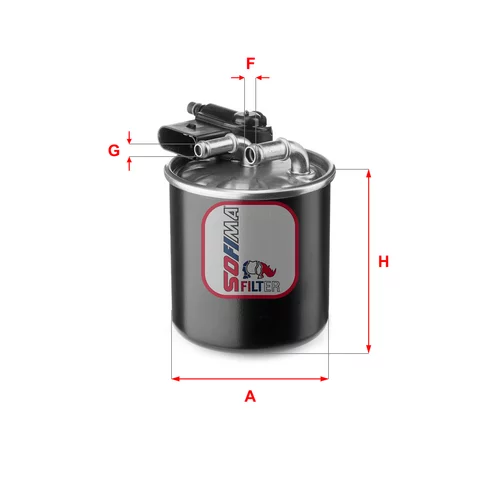 Palivový filter SOFIMA S 4148 NR