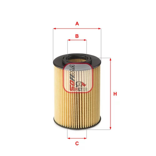 Olejový filter SOFIMA S 5075 PE