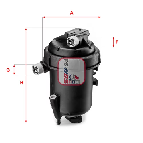 Palivový filter SOFIMA S 5144 GC
