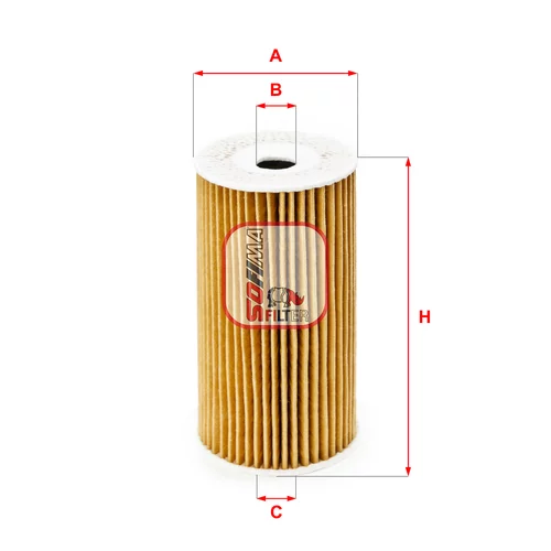 Olejový filter SOFIMA S 5186 PE