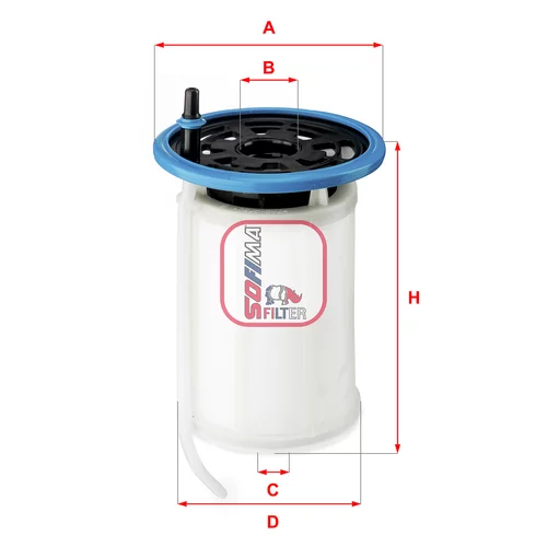 Palivový filter SOFIMA S 6079 NE