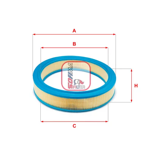 Vzduchový filter SOFIMA S 6102 A