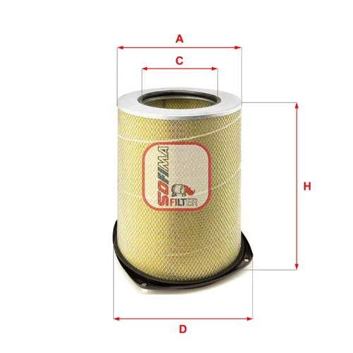Vzduchový filter SOFIMA S 7285 A
