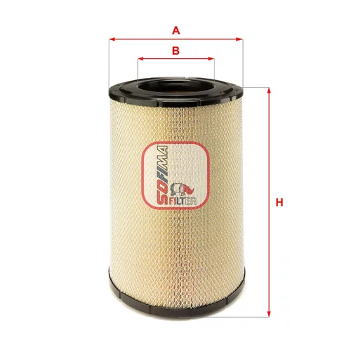Vzduchový filter SOFIMA S 7286 A