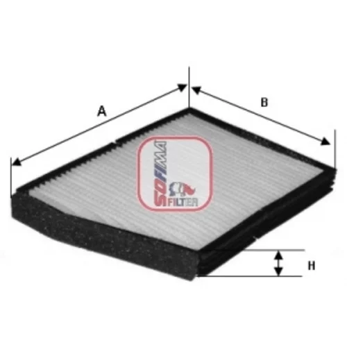 Filter vnútorného priestoru SOFIMA S 3138 C