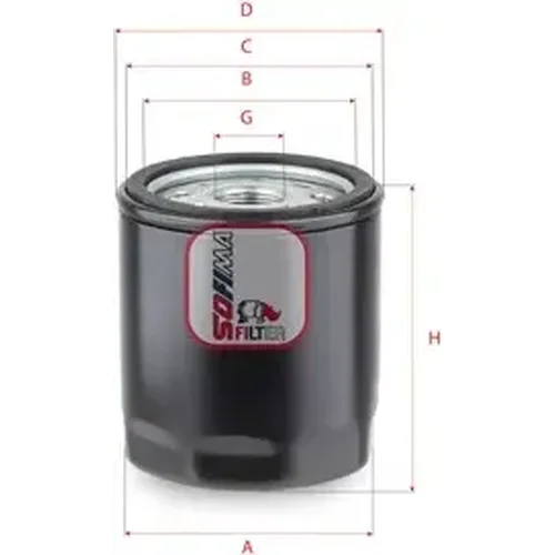 Olejový filter SOFIMA S 3833 R