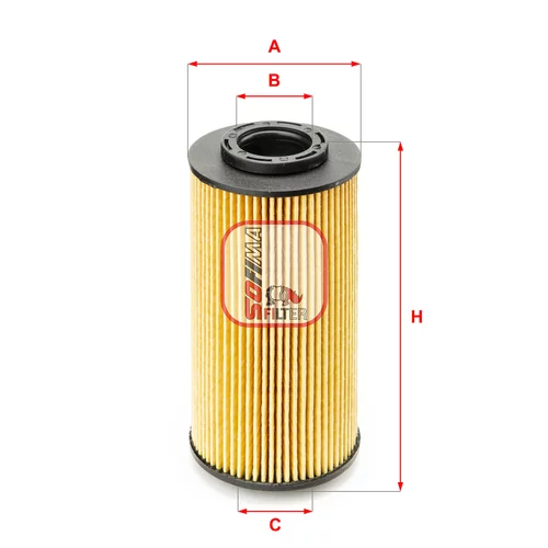 Olejový filter SOFIMA S 5070 PE