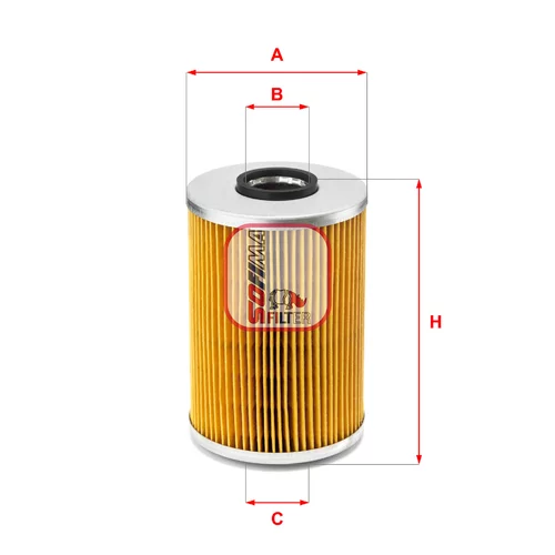 Olejový filter SOFIMA S 0220 PO