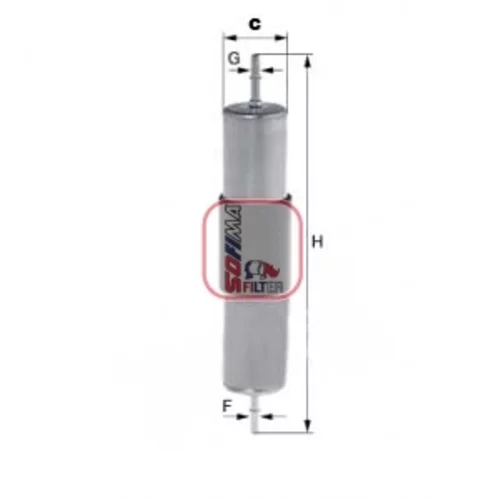 Palivový filter SOFIMA S 1768 B