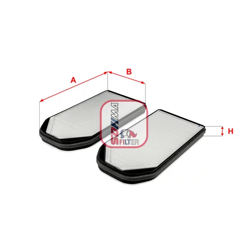 Filter vnútorného priestoru SOFIMA S 3318 C