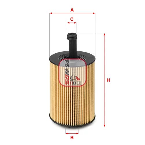 Olejový filter S 5023 PE /SOFIMA/