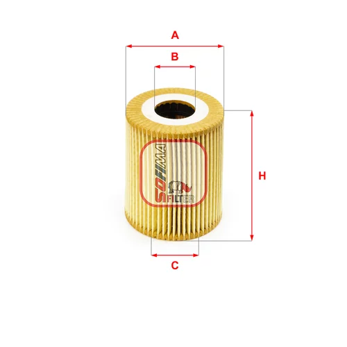 Olejový filter SOFIMA S 5030 PE