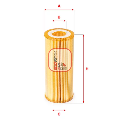 Olejový filter SOFIMA S 5080 PE