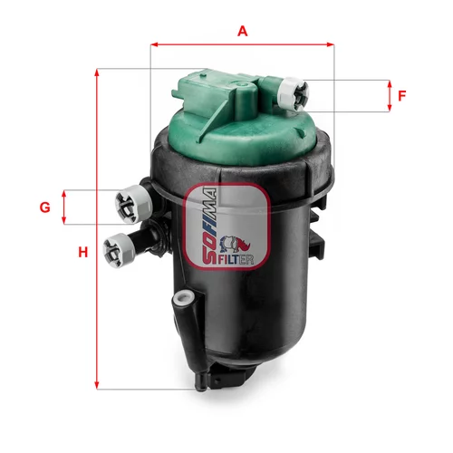Palivový filter SOFIMA S 5173 GC