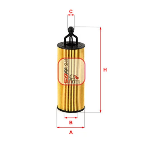Olejový filter SOFIMA S 5251 PE