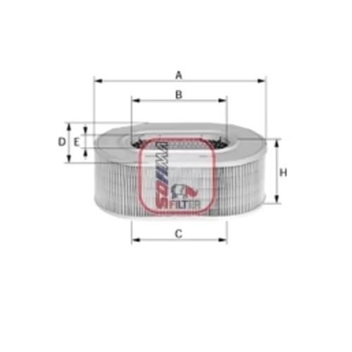 Vzduchový filter SOFIMA S 7599 A