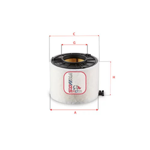 Vzduchový filter S 7G33 A /SOFIMA/